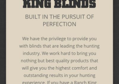 Ranch King Blinds main mobile 01