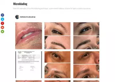 The Ritz Salon and Spa instagram gallery desktop 01