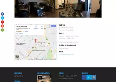 The Ritz Salon and Spa location desktop 01