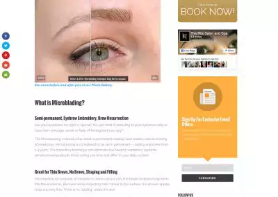 The Ritz Salon and Spa service desktop 01